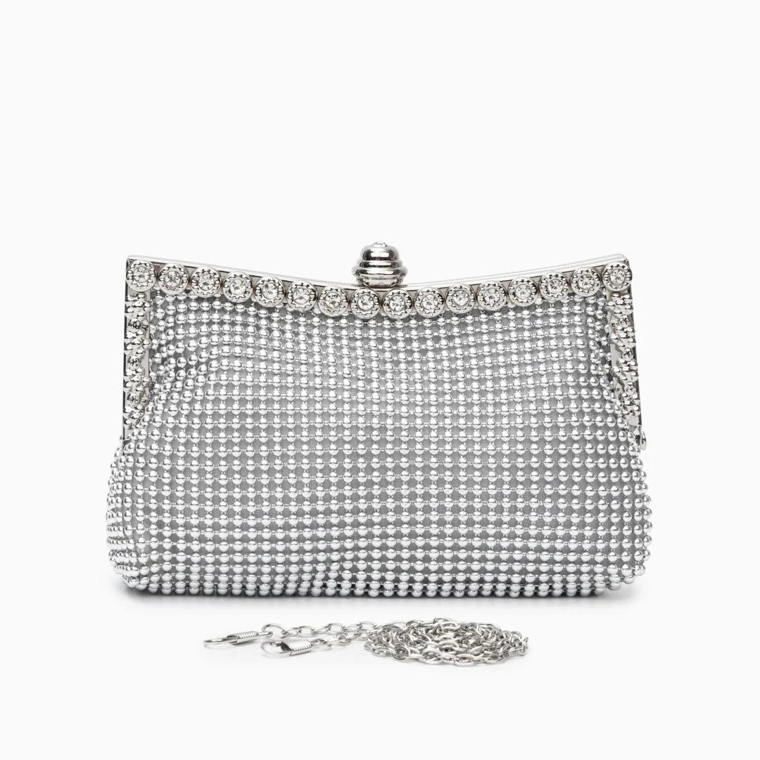 Vioraia (CS) Scarlett Rhinestones Clutch Bag