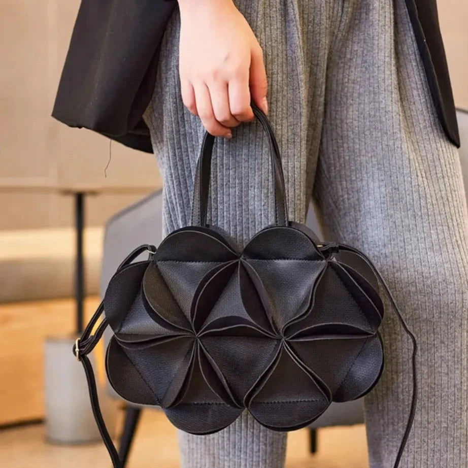Vioraia Monique Flower Handbag
