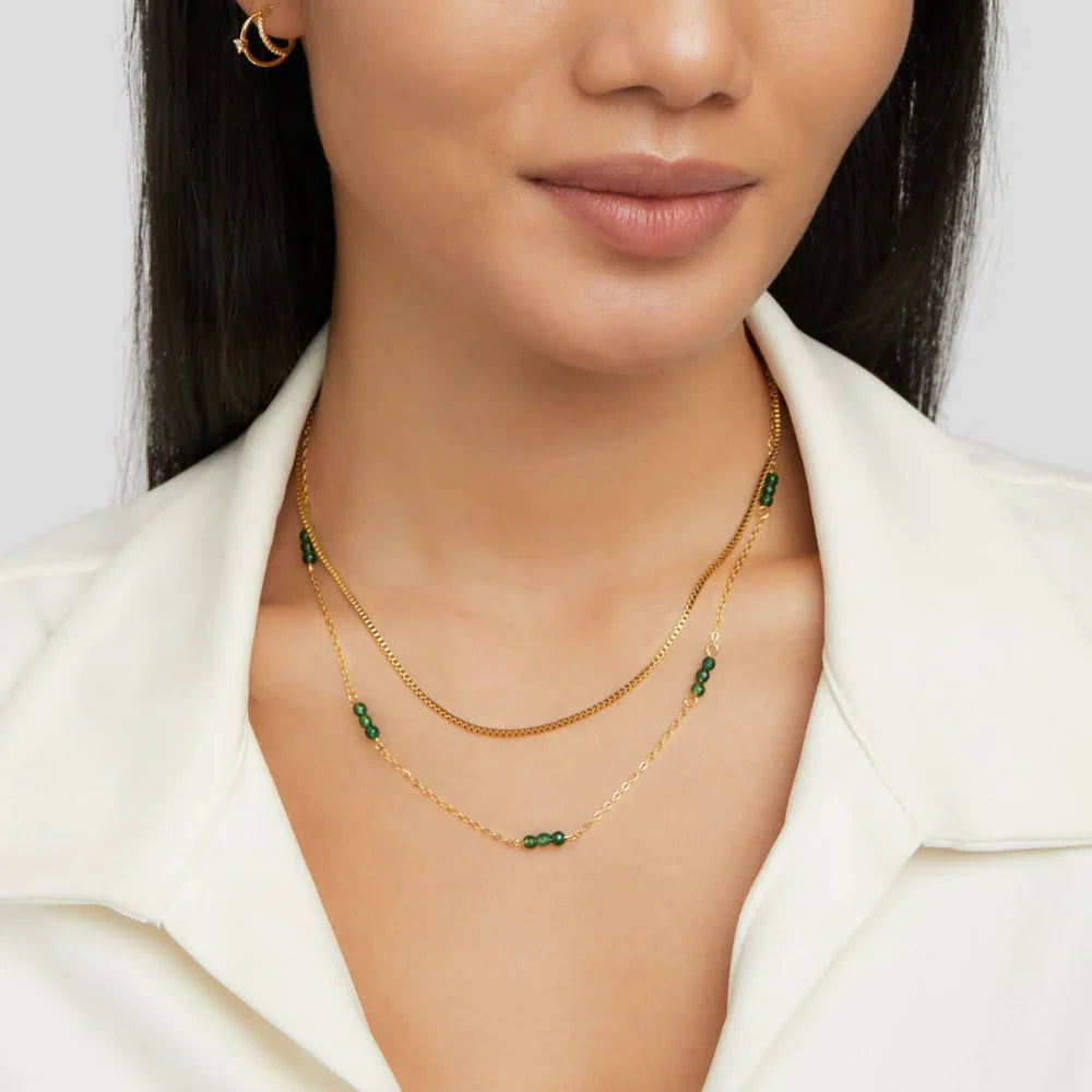 Vioraia Arizona Green Stone Necklace