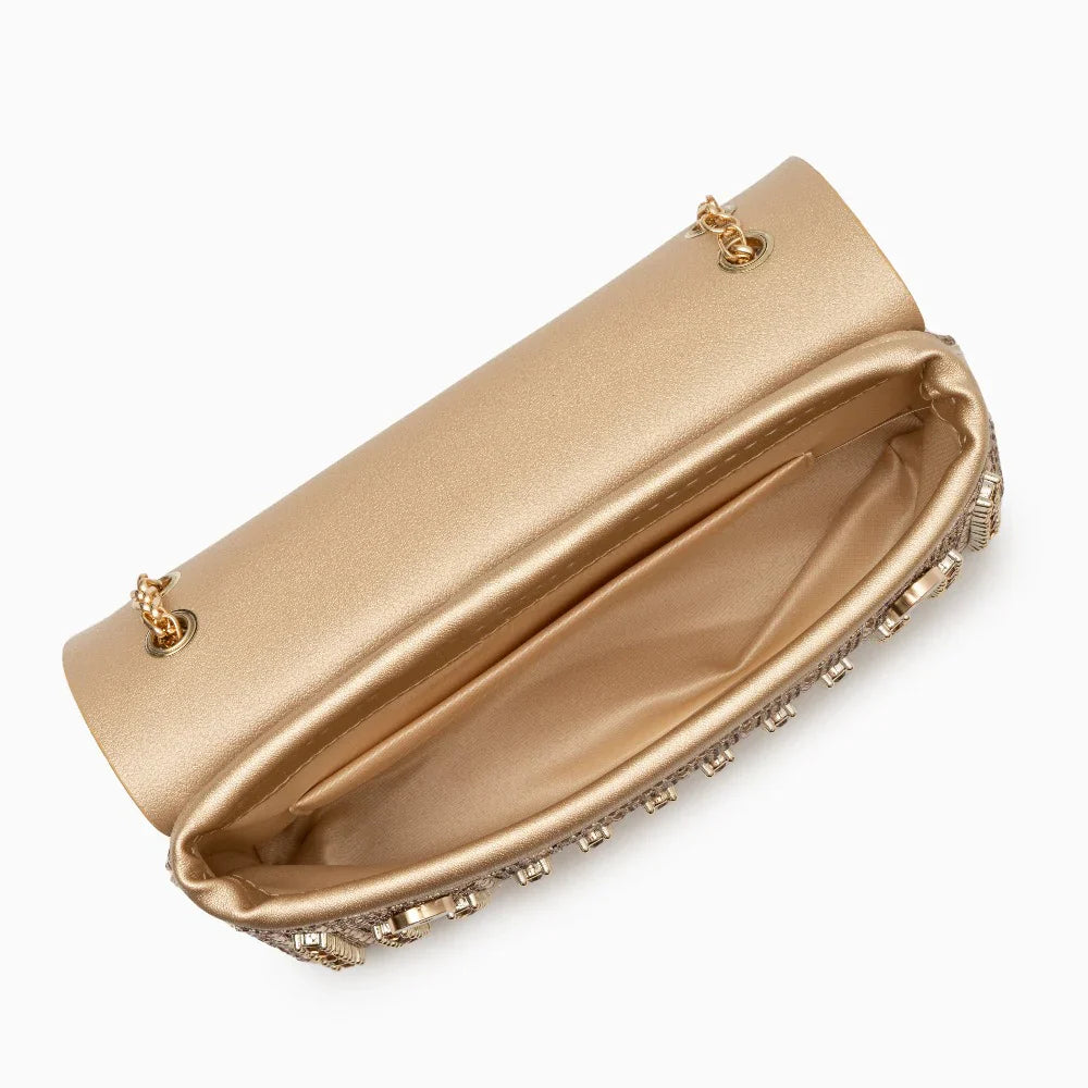 Vioraia Chantal Diamond Clutch Bag