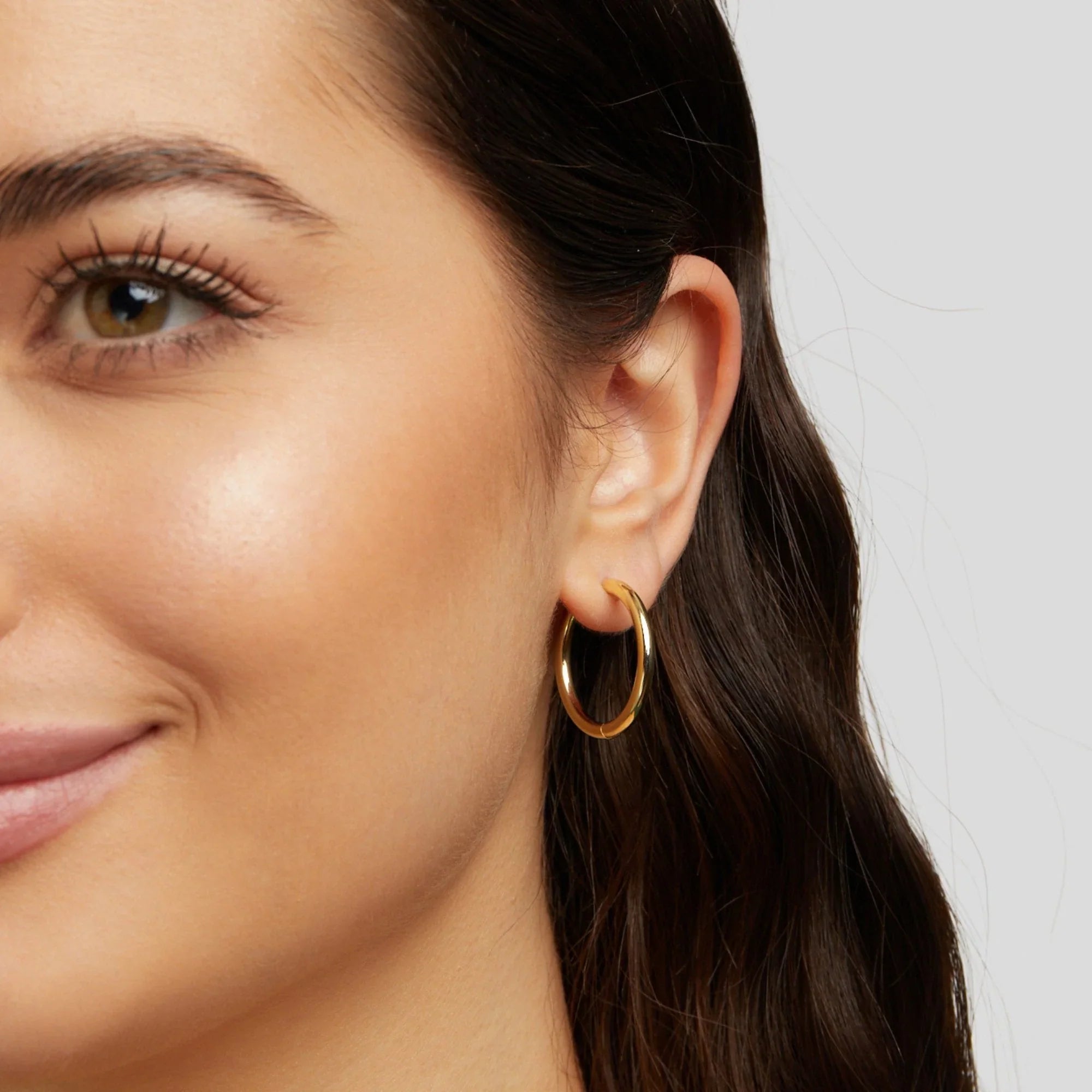 Vioraia Triple Hoop Earrings Set
