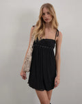 Damiera Mini Dress in Black