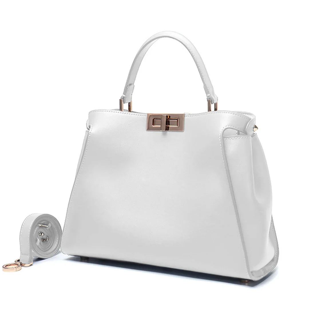 Vioraia Cleo Structured Tote Bag