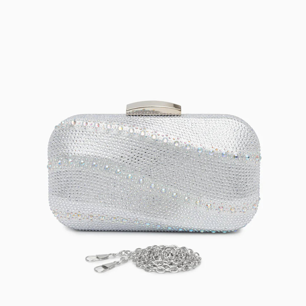 Vioraia Emerald Glitz Clutch Bag