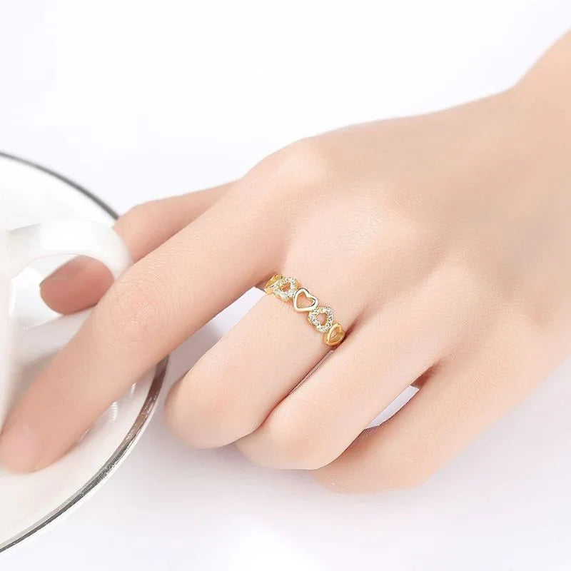 Vioraia Parallel Love Ring