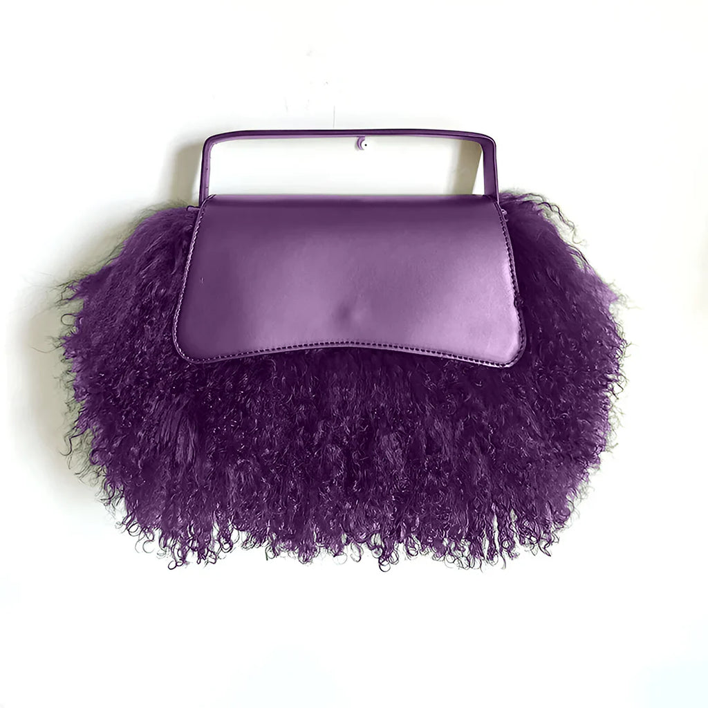 Vioraia Lennon Plush Handbag