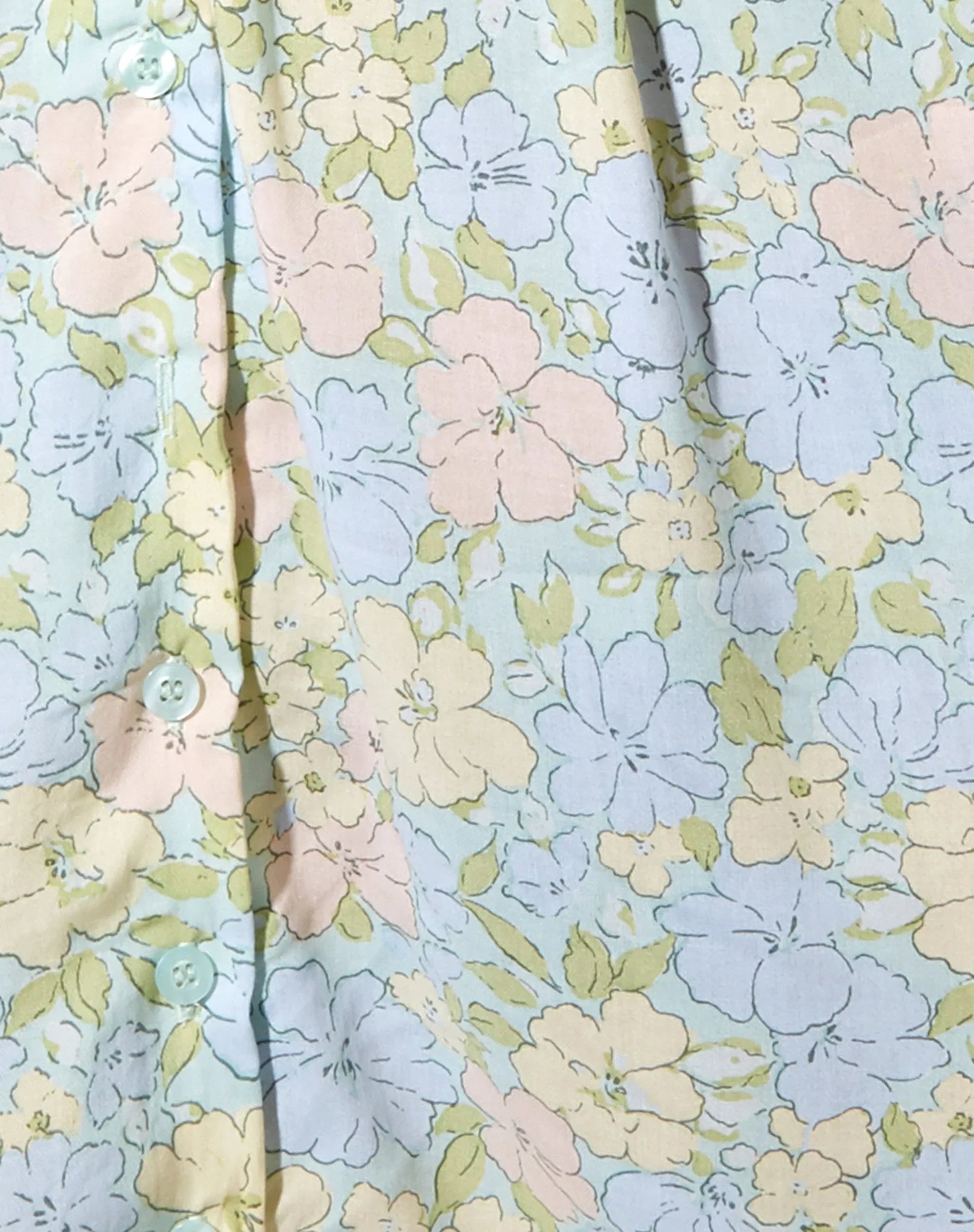 Arte Mini Dress in Washed Out Pastel Floral