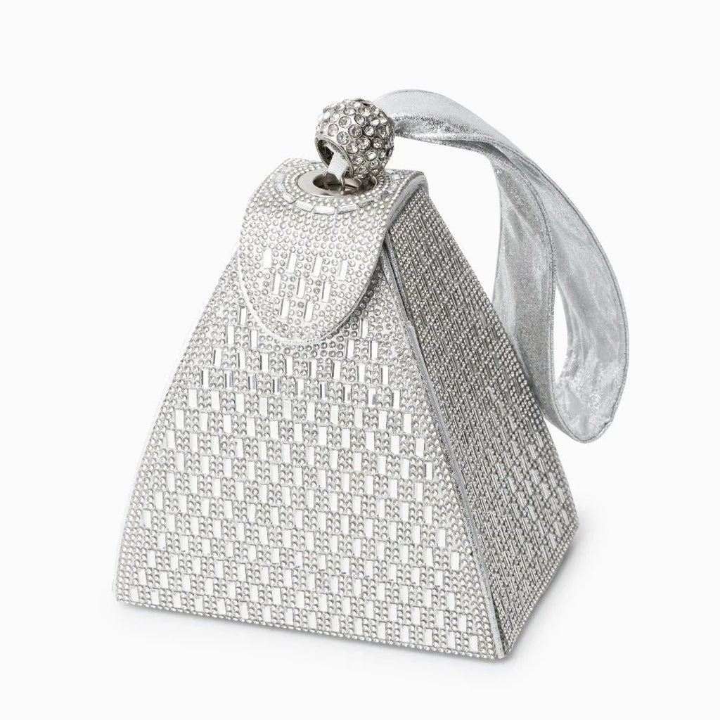 Vioraia Crystal Pyramid Handbag