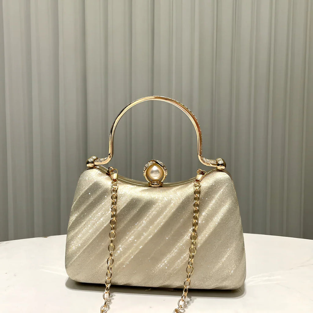 Vioraia Auri  Pearl Handbag