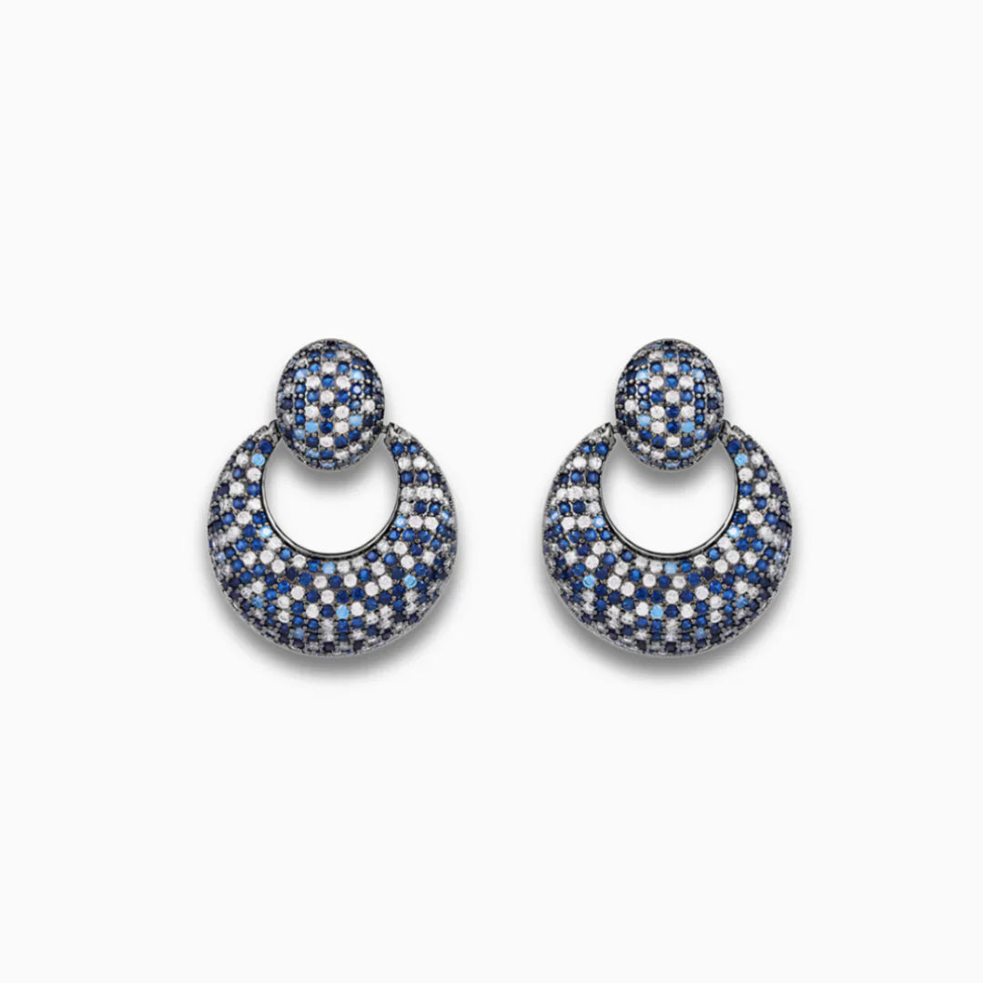Vioraia Astera Noir Earrings