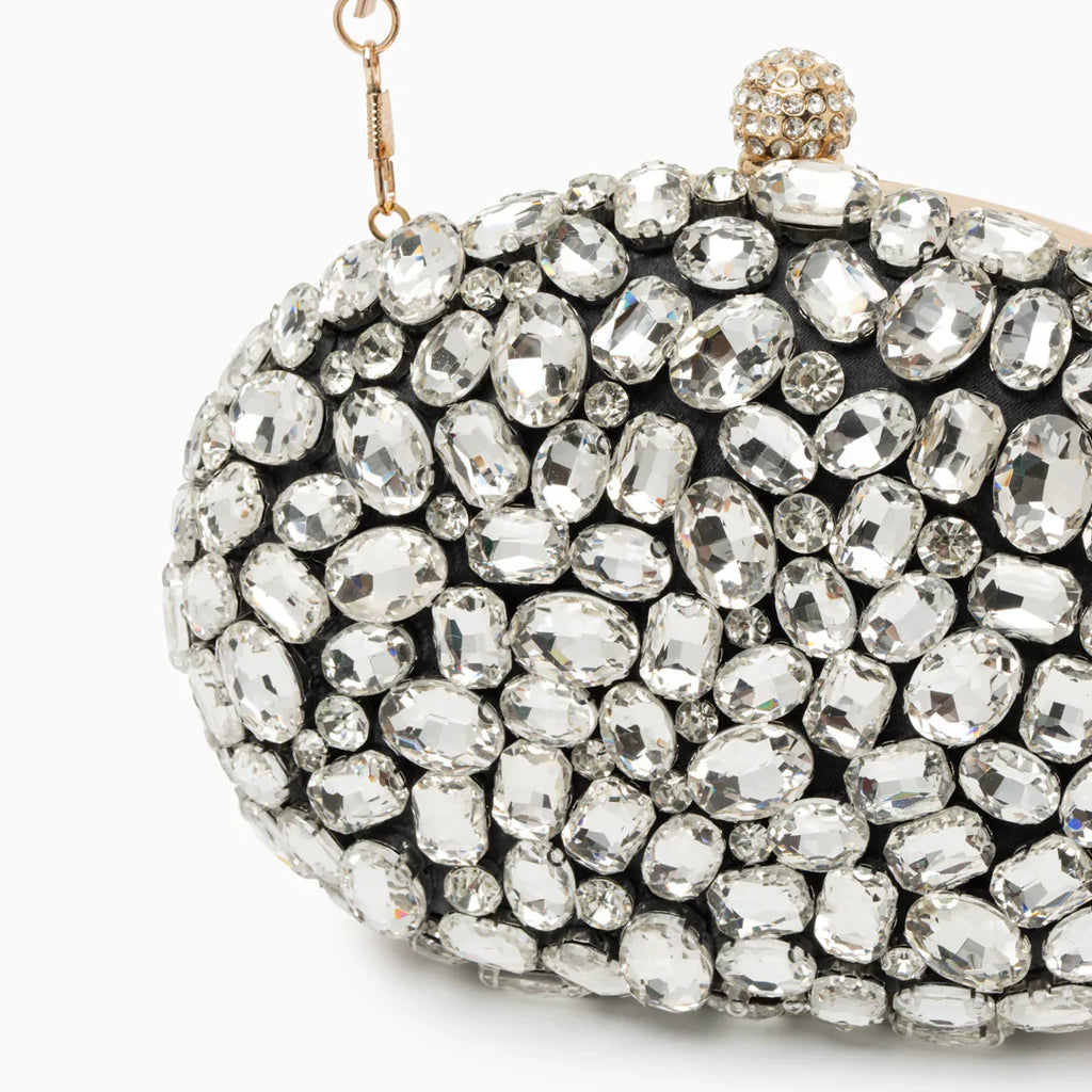 Vioraia Seraphine Gemstone Clutch Bag