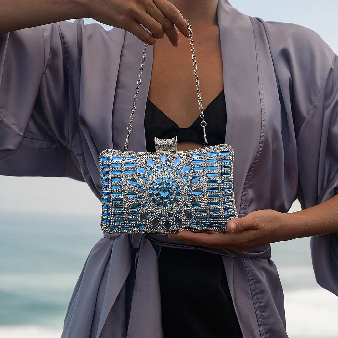 Vioraia (CS) Sparkling Clutch Bag