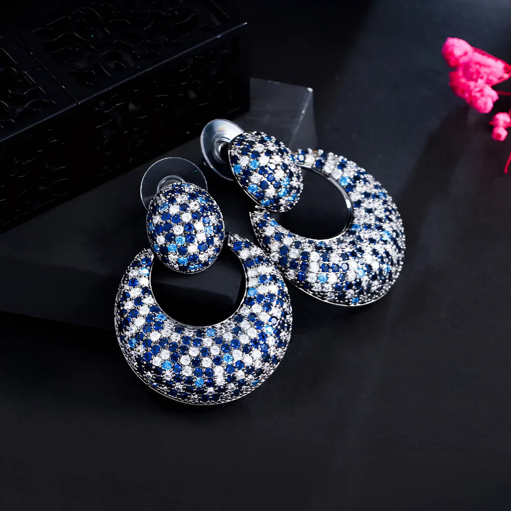 Vioraia Astera Noir Earrings