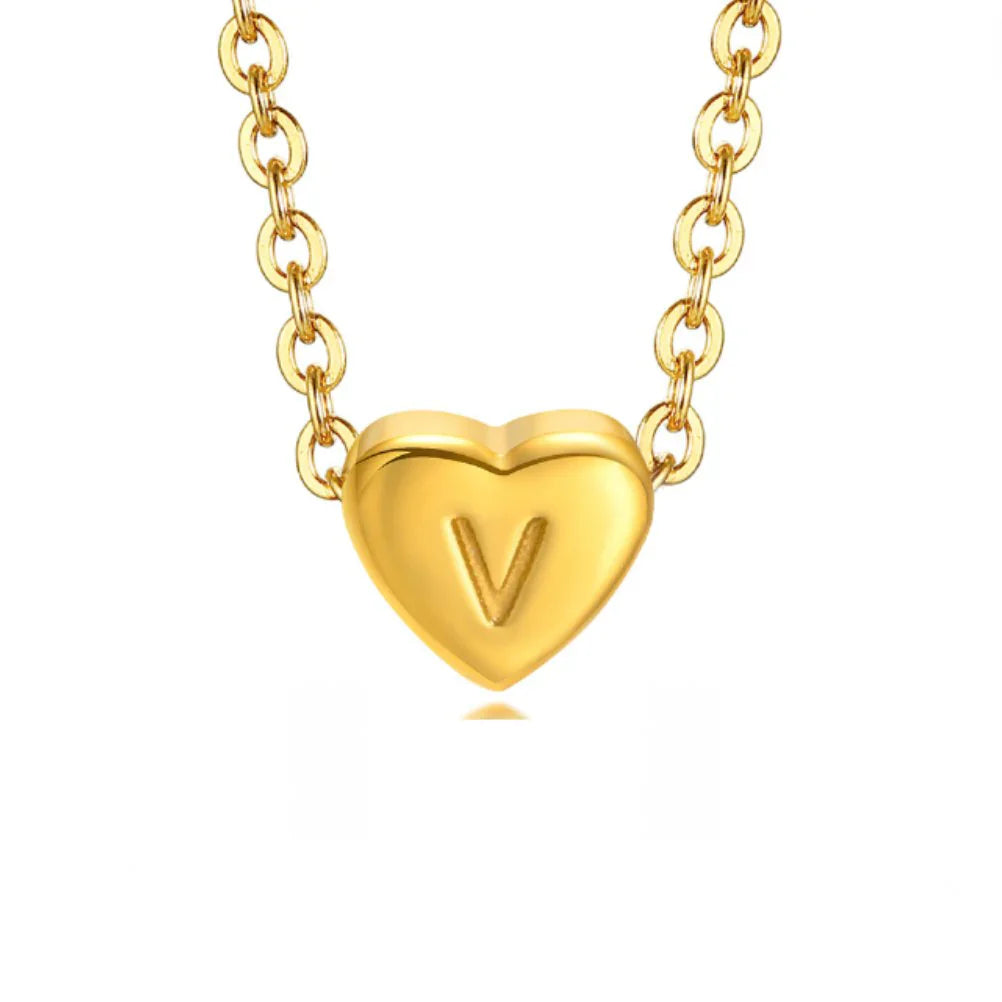 Vioraia Letter Heart Bracelet