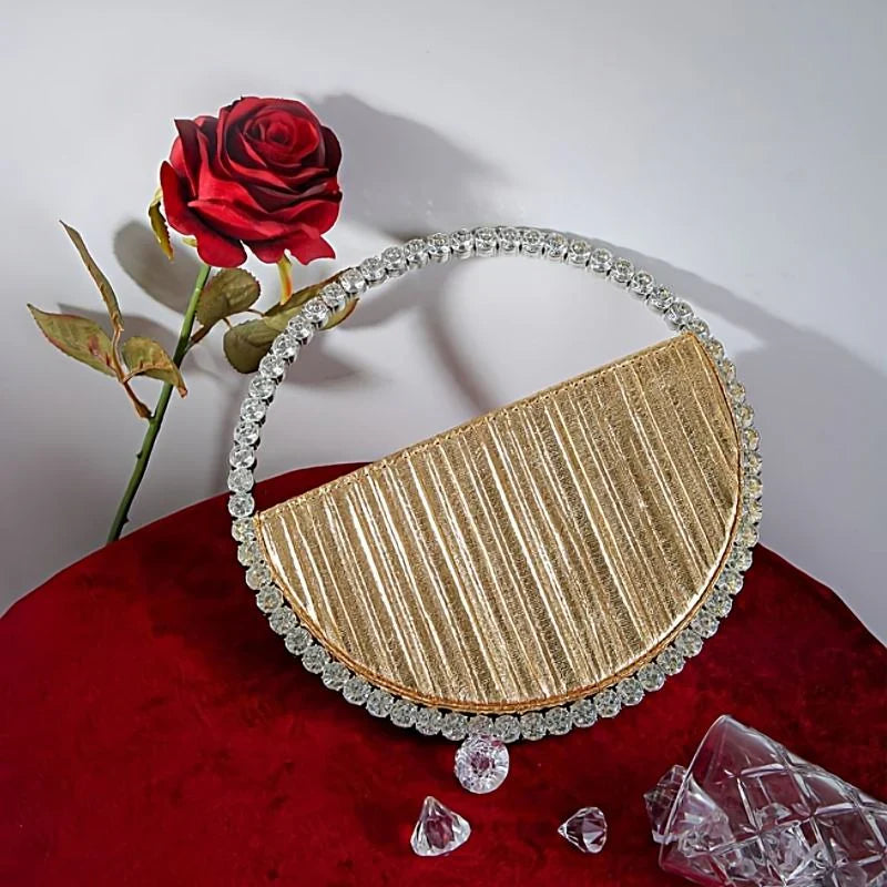 Vioraia Circular Evening Handbag
