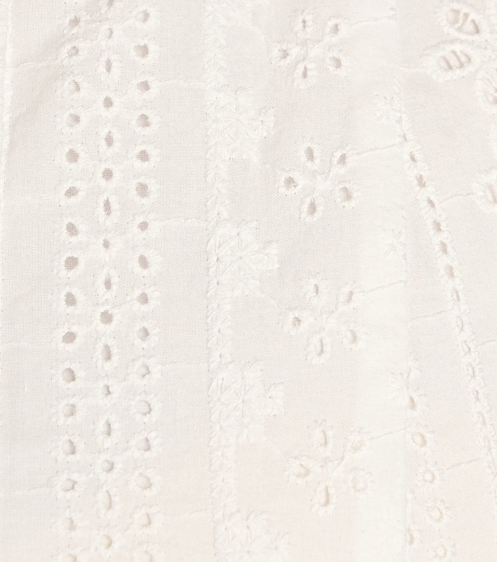 So Charmed Eyelet Mini Dress
