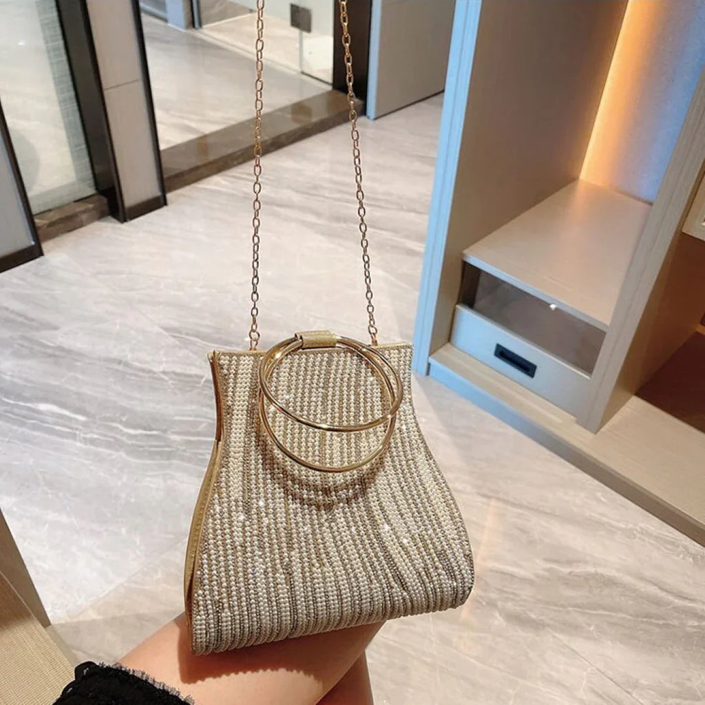 Vioraia (CS) Meghan Rhinestones Handbag