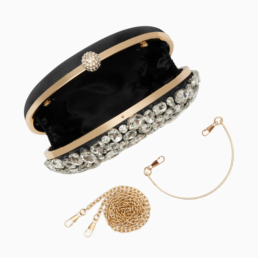 Vioraia Seraphine Gemstone Clutch Bag