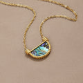 Vioraia Amalfi Turquoise Shell Necklace