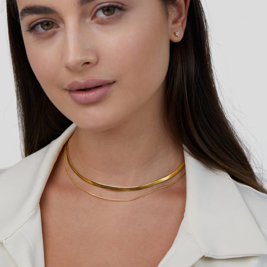 Vioraia Layla 18K Gold Layered Necklace