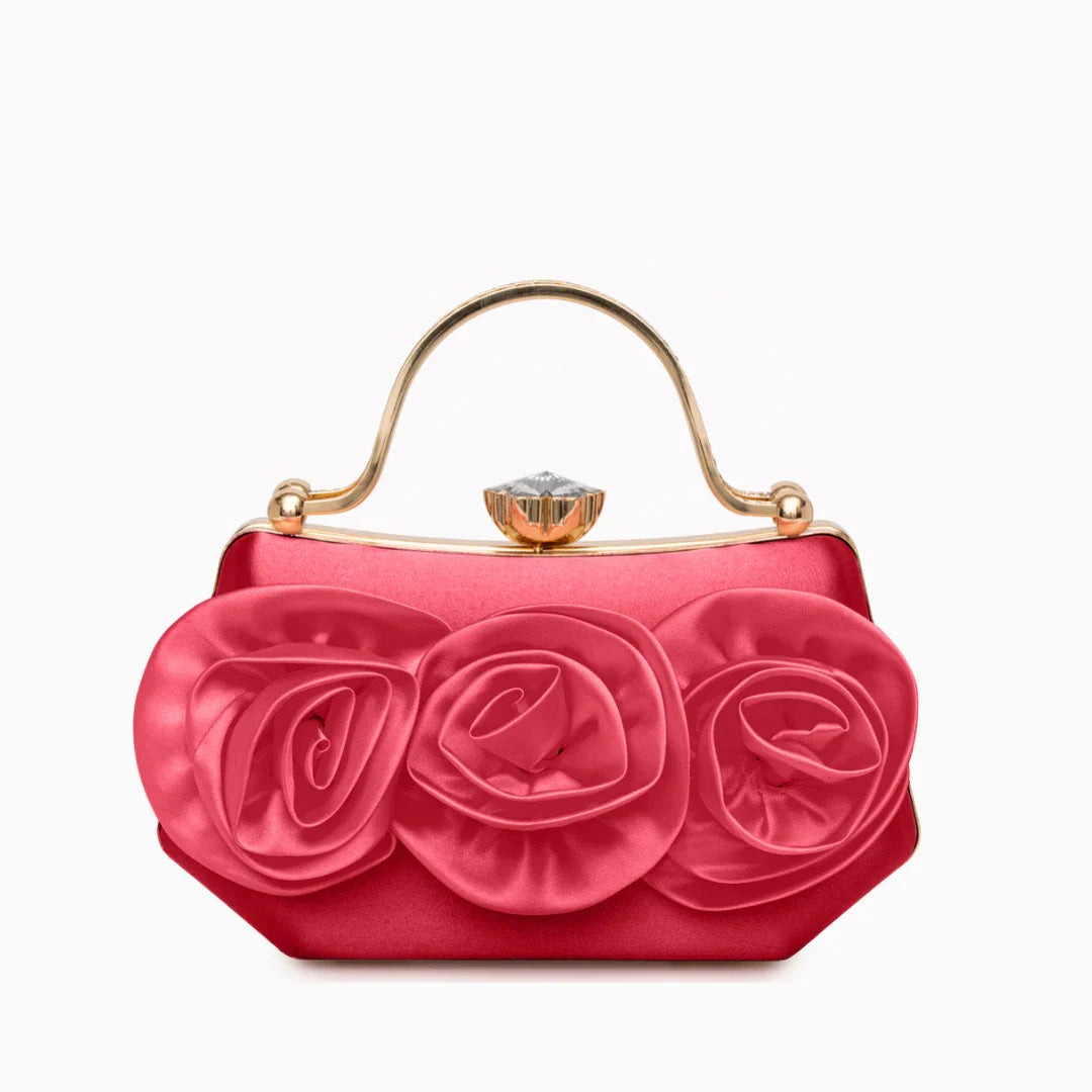 Vioraia Soleia Bloom Clutch Bag
