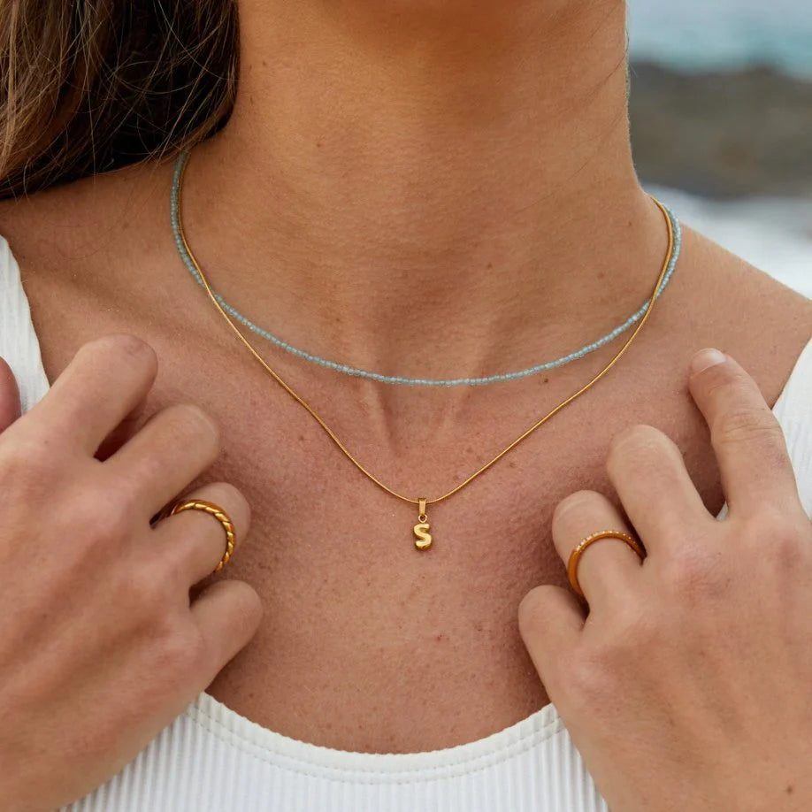 Vioraia Apatiti Beaded Necklace