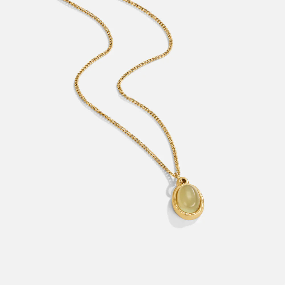 Vioraia Green Aventurine Pendant Necklace