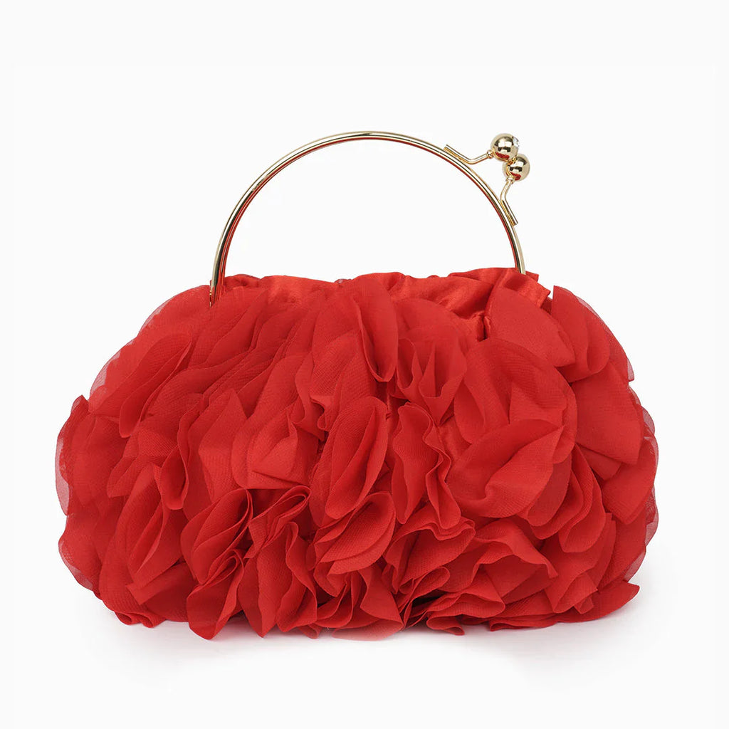 Vioraia Marilyn Flower Handbag