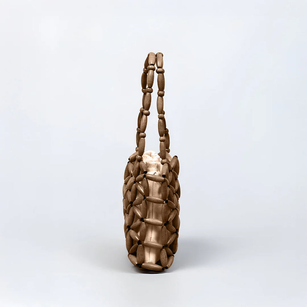 Vioraia Campbell Woven Handbag