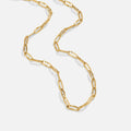 Vioraia Lara Paperclip Chain Necklace
