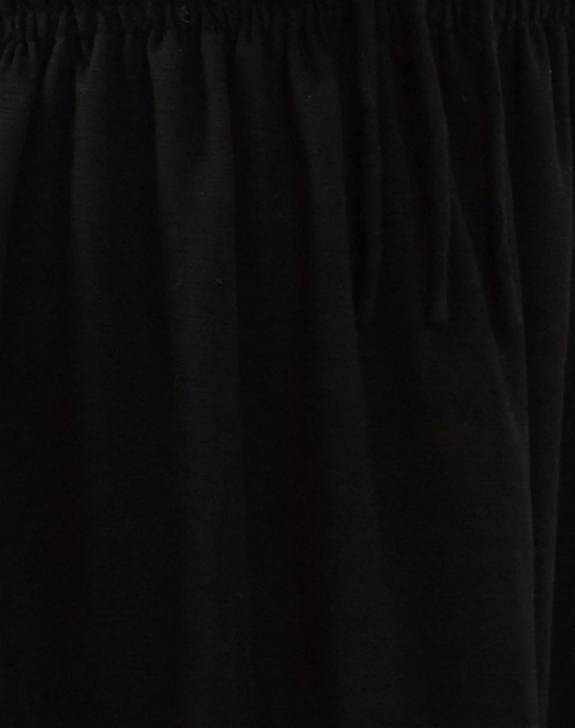 Valhala Front Tie Mini Dress in Black