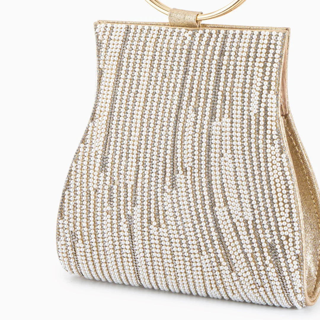 Vioraia Meghan Rhinestones Handbag