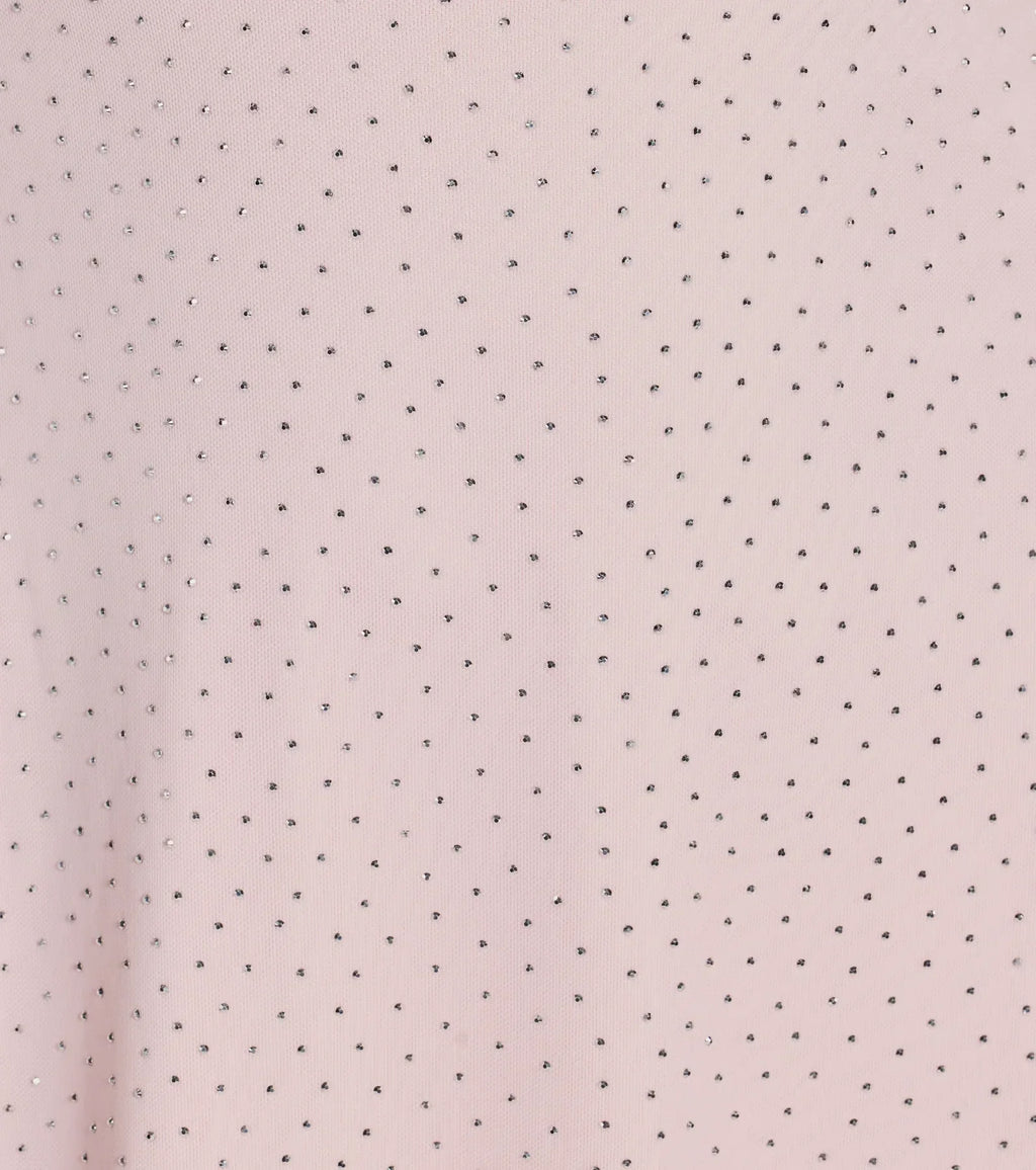 Sparkling Perfection Rhinestone A-Line Mini Dress