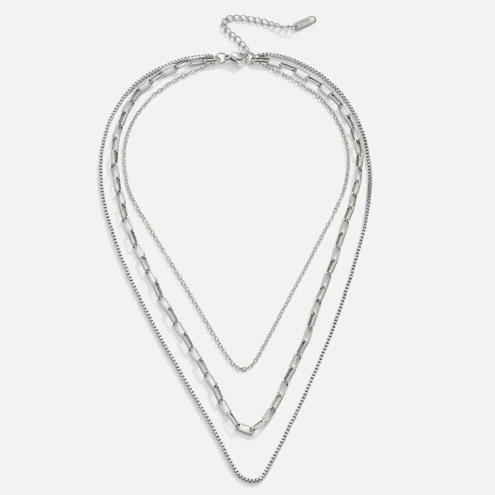 Vioraia Miela Layered Chain Necklace