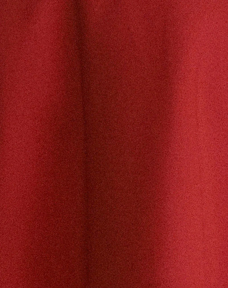 Audra Mini Dress in Red