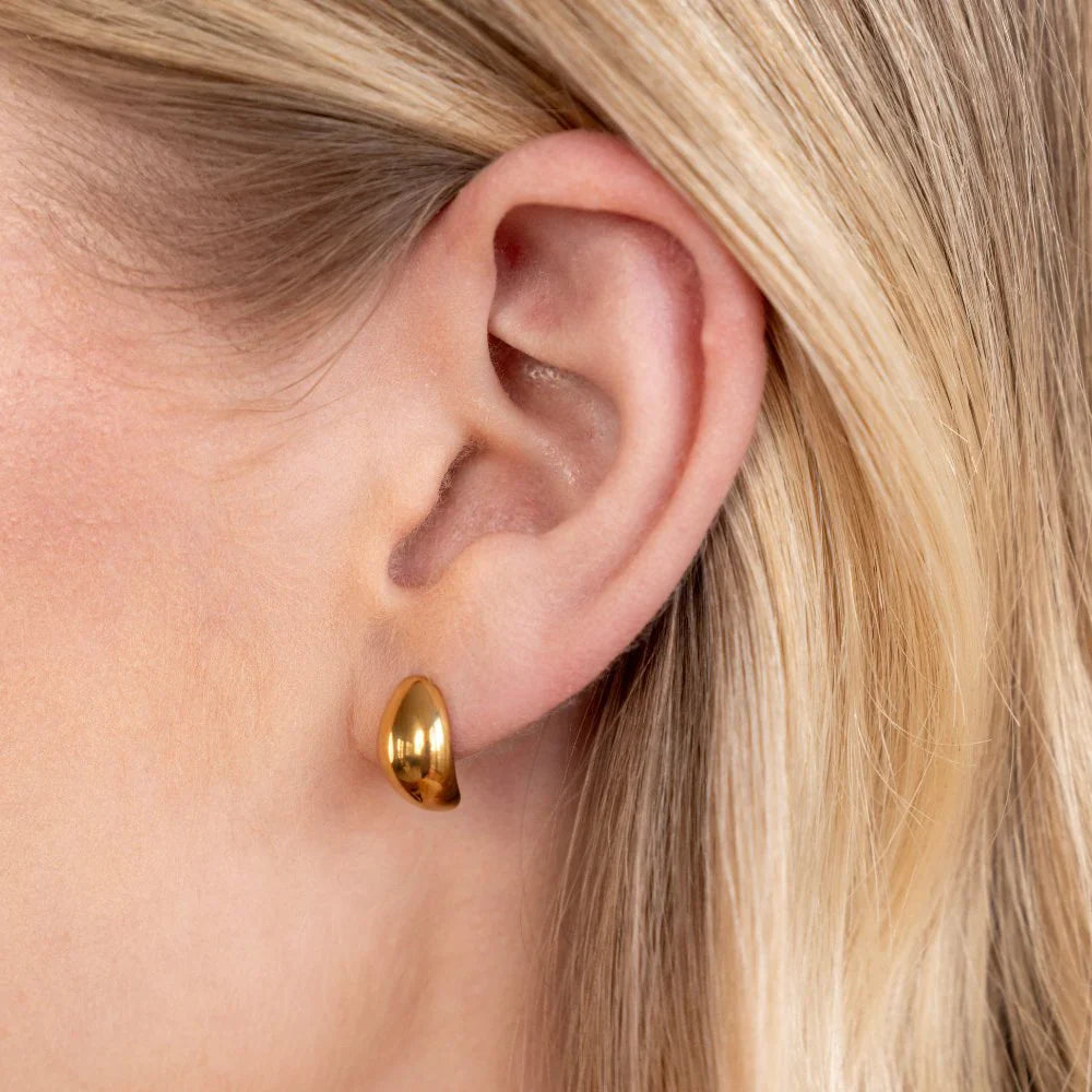Vioraia Mini Curve Earrings