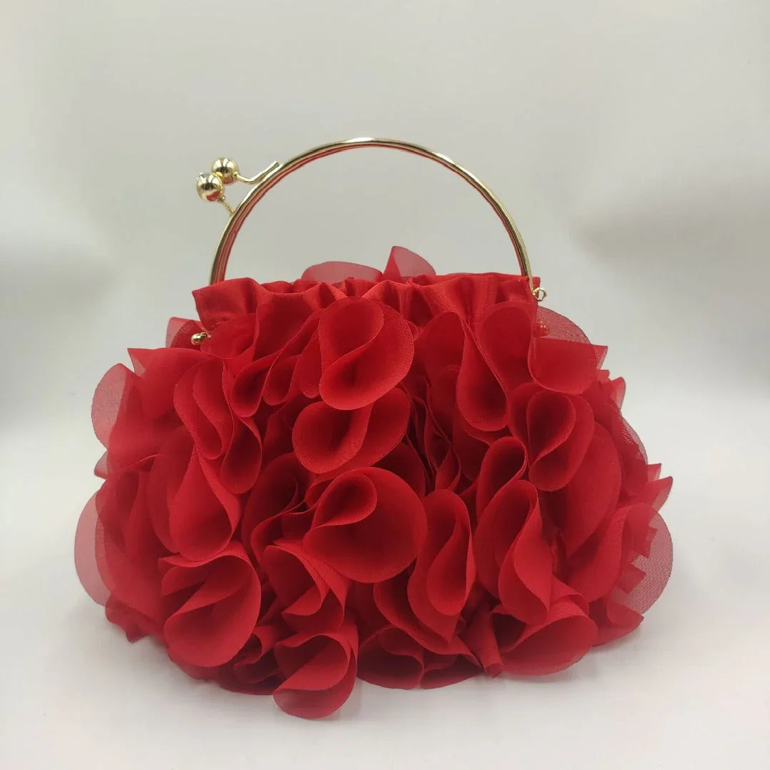 Vioraia Marilyn Flower Handbag