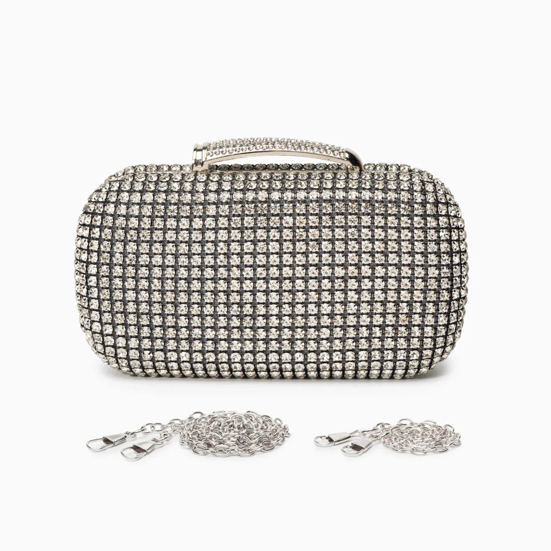 Vioraia (CS) Sara Diamond Encrusted Clutch Bag
