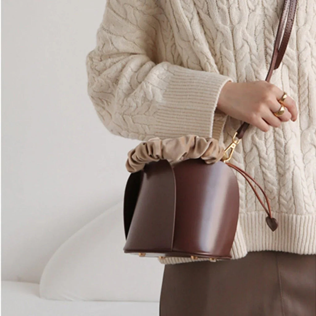 Vioraia Willow Bucket Handbag