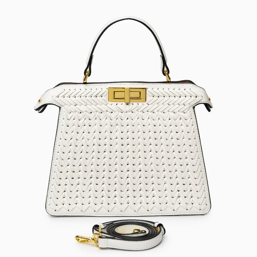 Vioraia Dionne Woven Handbag