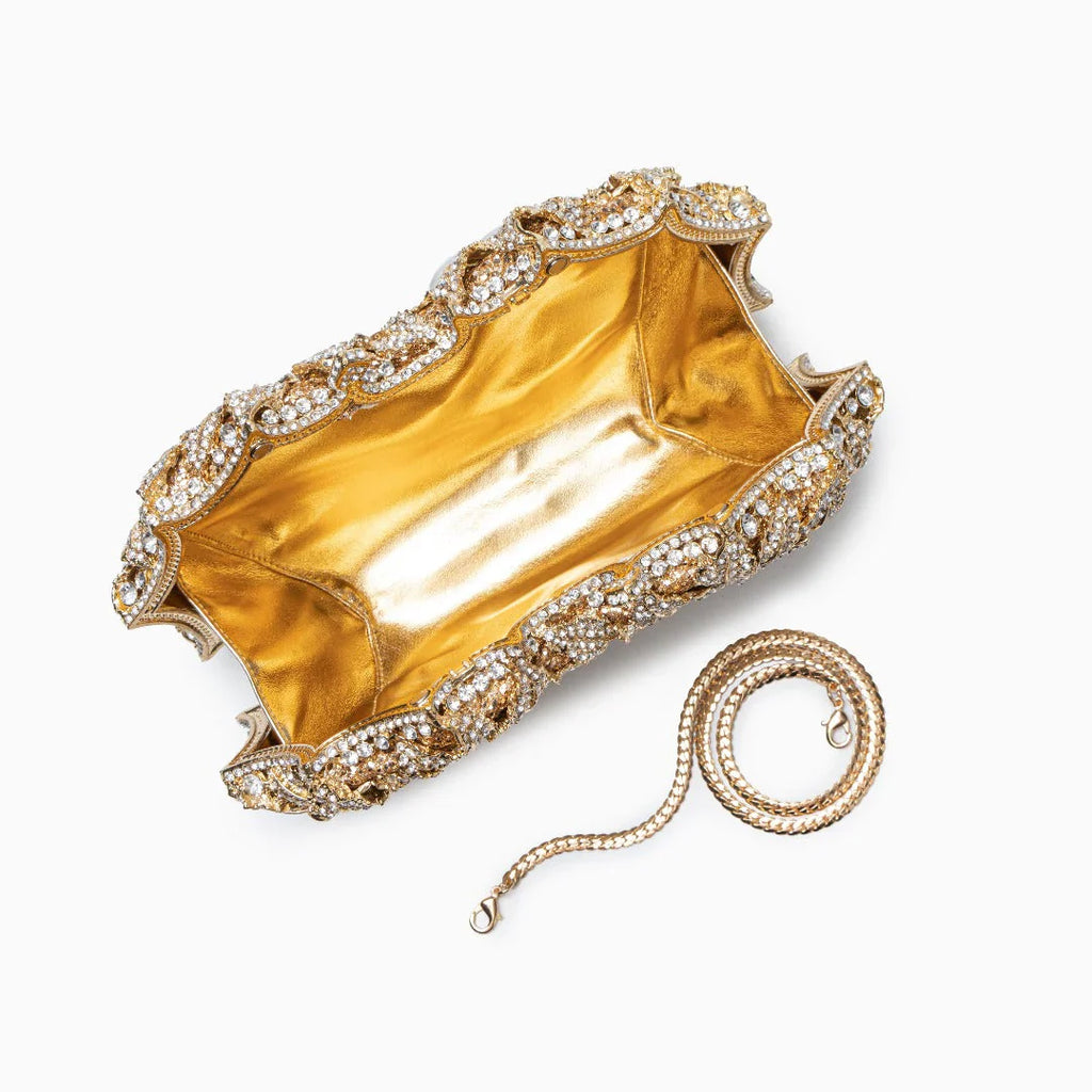 Vioraia Cecilia Rose Clutch Bag