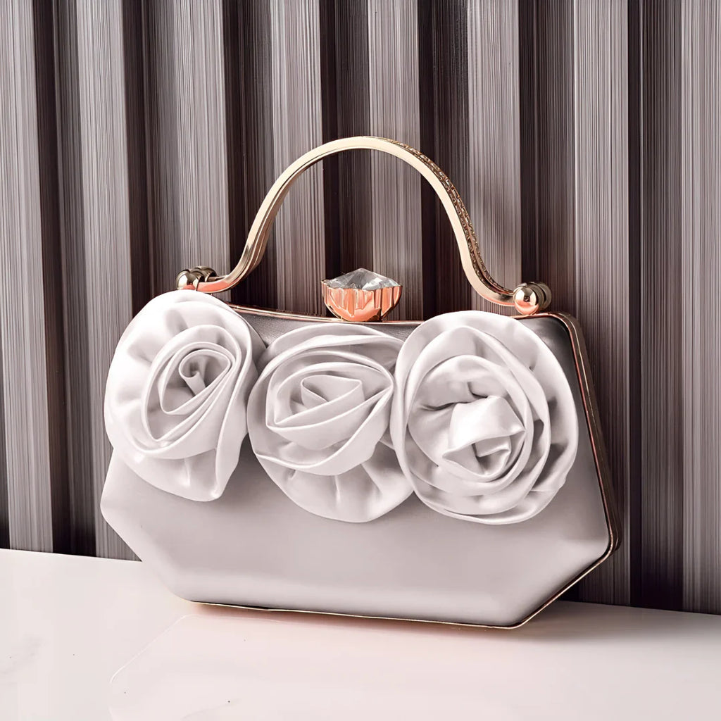 Vioraia Soleia Bloom Clutch Bag