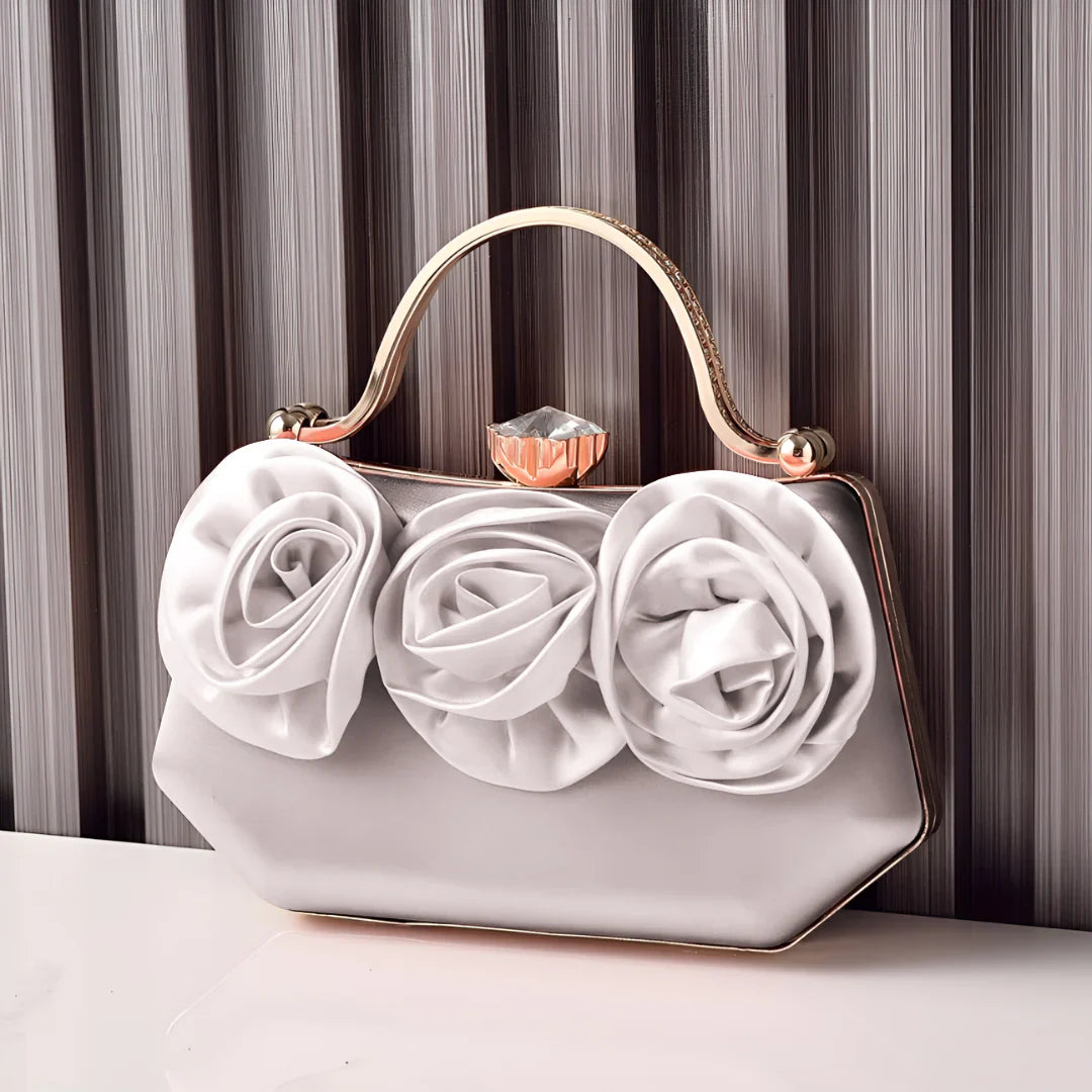 Vioraia Soleia Bloom Clutch Bag