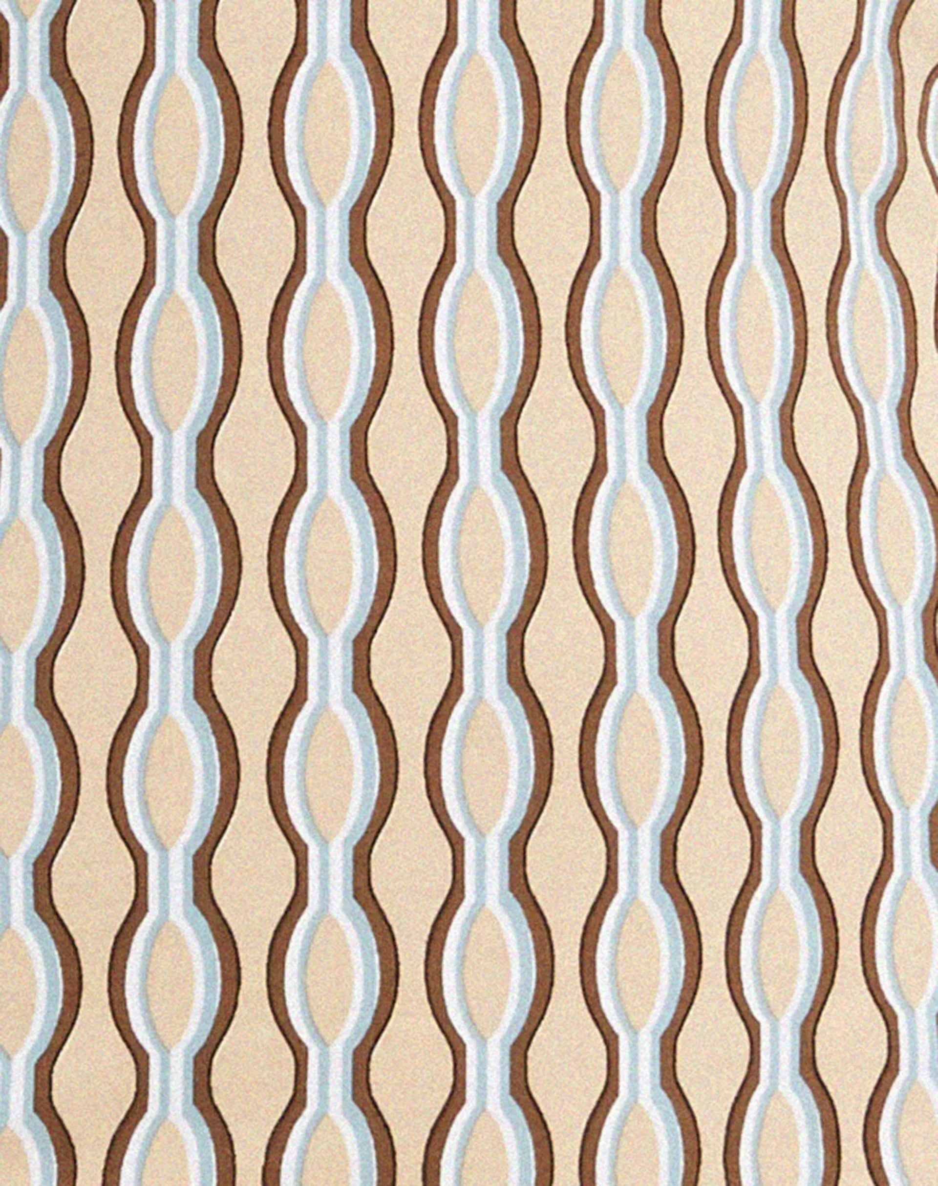 Earl Mini Dress in Preppy Geo Brown
