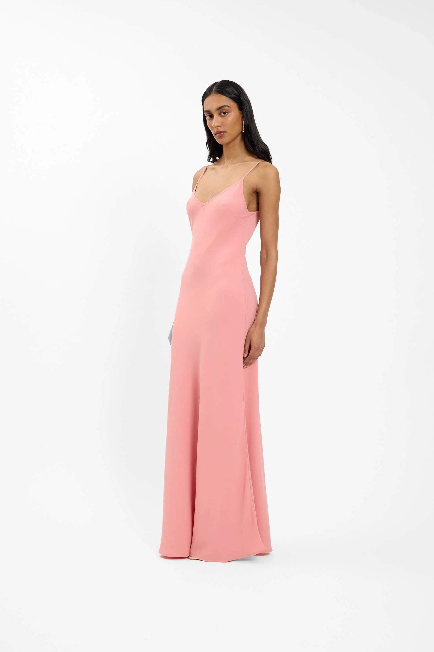Georgette Maxi Dress | Blush