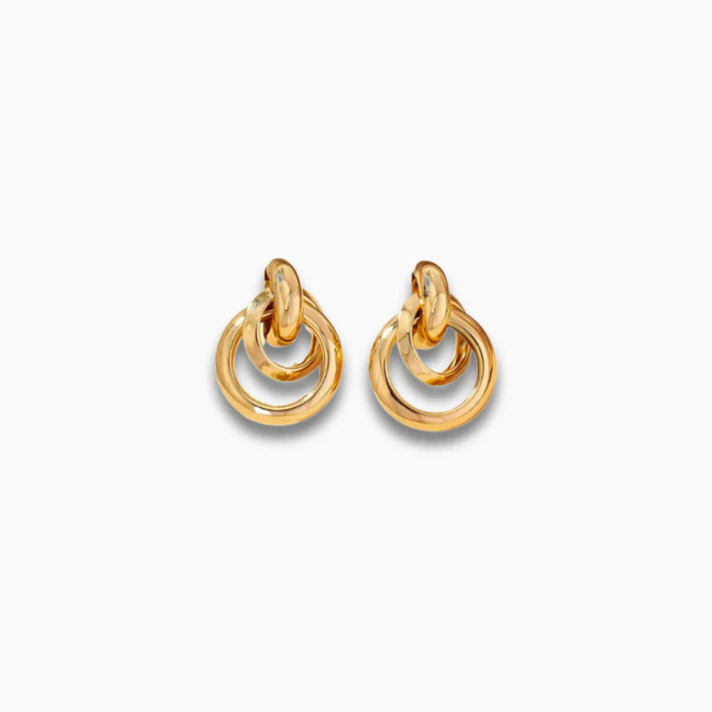 Vioraia Rhea Loop Echo Earrings