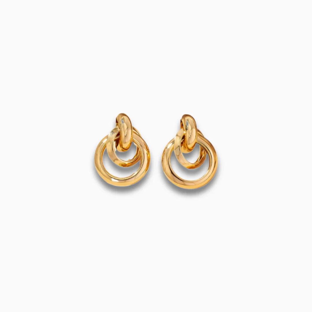 Vioraia Rhea Loop Echo Earrings