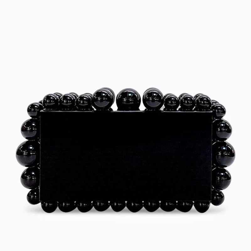 Vioraia Acrylic Cloud Clutch Bag