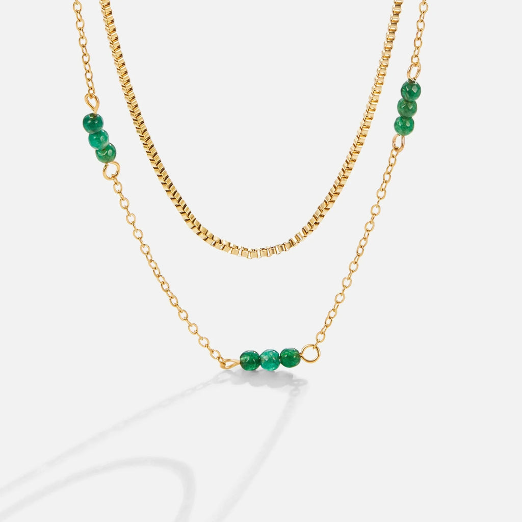 Vioraia Arizona Green Stone Necklace