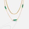 Vioraia Arizona Green Stone Necklace